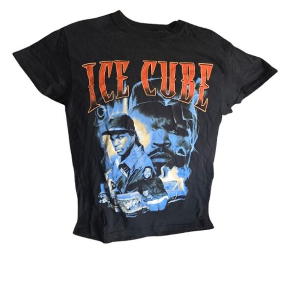 Vintage Ice Cube Rap Tee | Hip Hop Graphic Shirt | Streetwear | Small - Picture 1 of 3